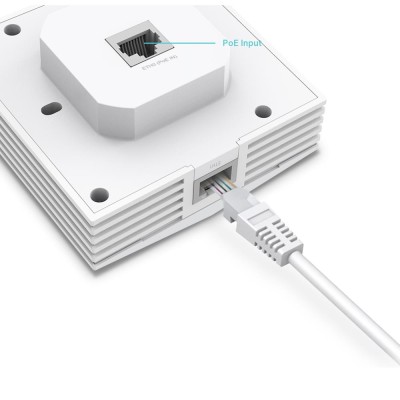 Мережеве обладнання, Точка доступу 3000MBPS OMADA EAP650-WALL TP-LINK Мережеве обладнання, Точка доступу 3000MBPS OMADA EAP650-WALL TP-LINK