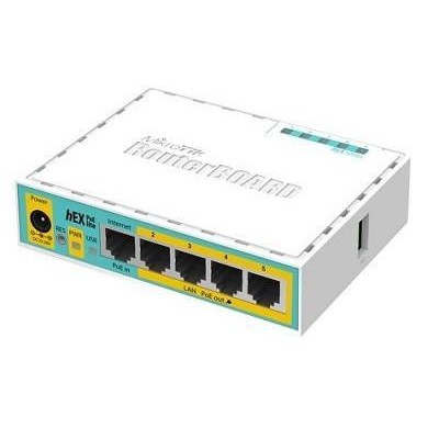 Мережевий коммутатор Ethernet з функцією маршрутизації RB750UPR2 MIKROTIK