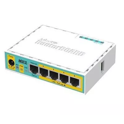 Мережевий коммутатор Ethernet з функцією маршрутизації RB750UPR2 MIKROTIK