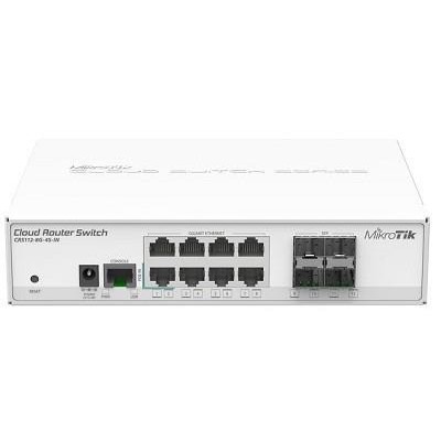 Мережевий комутатор EtherNet CRS112-8G-4S-IN MIKROTIK