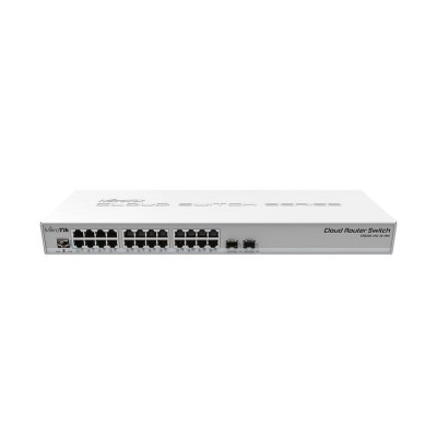 Мережевий комутатор EtherNet CRS326-24G-2S+RM MIKROTIK Мережевий комутатор EtherNet CRS326-24G-2S+RM MIKROTIK