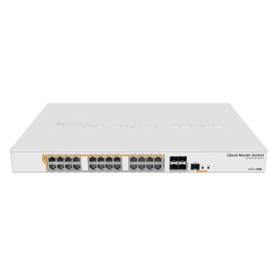 Мережевий комутатор Ethernet CRS328-24P-4S+RM MIKROTIK