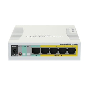 Мережевий комутатор Ethernet CSS106-1G-4P-1S MIKROTIK