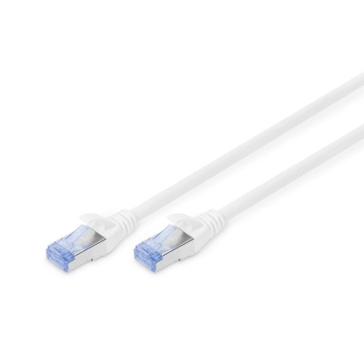 Патч-корд CAT 5e SF-UTP, Cu, PVC AWG 26/7, довжина 1 м, колір сірий DK-1531-010 DIGITUS by ASSMANN