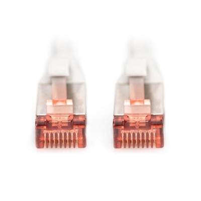 Патч-корд CAT 6 S-FTP, Cu, LSZH AWG 27/7, довжина 15 м, колір сірий DK-1644-150 DIGITUS by ASSMANN