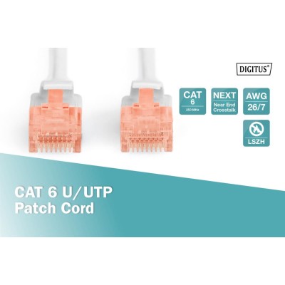 Патч-корд CAT6 U/UTP 25M DK-1617-250 DIGITUS by ASSMANN