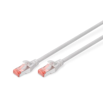 Патч-корд Digitus CAT 6 S-FTP, 2м, LSZH AWG 27/7, сірий DK-1644-020
