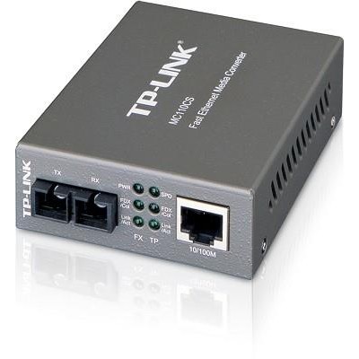 Перехідник з оптичного дроту на мідний, мережеве обладнання, MC110CS TP-LINK