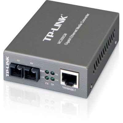Перехідник з оптичного дроту на мідний, мережеве обладнання, MC200CM TP-LINK