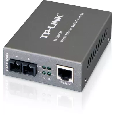 Перехідник з оптичного дроту на мідний, мережеве обладнання, MC200CM TP-LINK