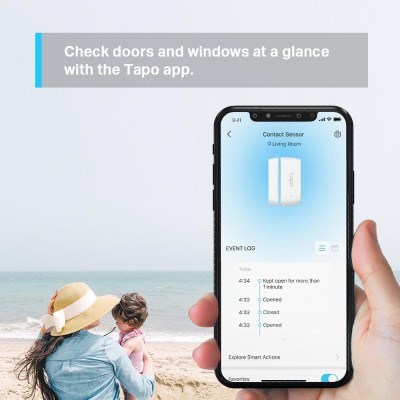 Розумний датчик руху, Tapo T110 TP-LINK Розумний датчик руху, Tapo T110 TP-LINK