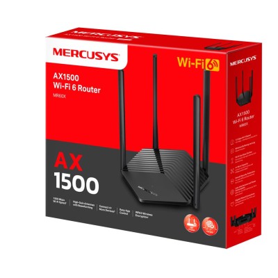 Точка доступу з функцією маршрутизації, мережеве обладнання 1500MBPS 3PORT MR60X MERCUSYS
