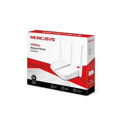 Точка доступу з функцією маршрутизації, мережеве обладнання 300MBPS 10/100M 4PORT MW305R MERCUSYS Точка доступу з функцією маршрутизації, мережеве обладнання 300MBPS 10/100M 4PORT MW305R MERCUSYS
