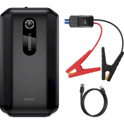 Автомобільний пускозарядний пристрій Baseus Super Energy Air Car Jump Starter 10000 mAh (CGNL020101) Black