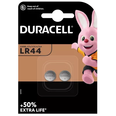 Батарейка DURACELL LR44 / А76 / V13GA / A76 2 шт.