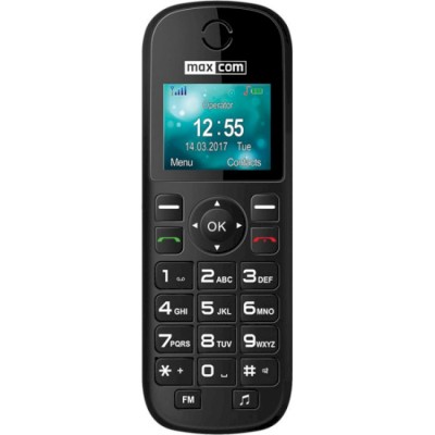 Телефон Maxcom MM35D Black Телефон Maxcom MM35D Black