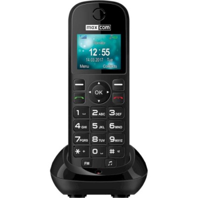 Телефон Maxcom MM35D Black Телефон Maxcom MM35D Black