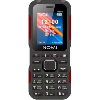 Телефон Nomi i1850 Black/Red