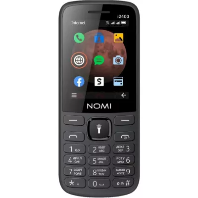 Телефон Nomi i2403 Black