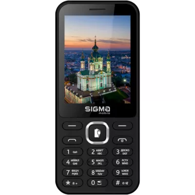 Телефон Sigma Mobile X-Style 31 Type-C Power Black
