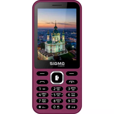 Телефон Sigma Mobile X-Style 31 Type-C Power Purple