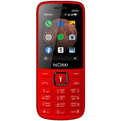 Телефон Nomi i2403 Red