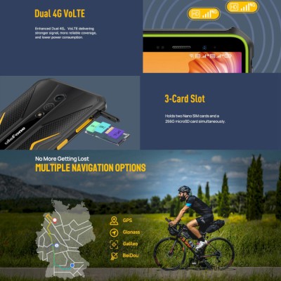 Смартфон Ulefone Armor X12 Pro 4/64GB Black/Orange