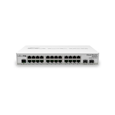 Мережевий комутатор Ethernet CRS326-24G-2S+IN MIKROTIK Мережевий комутатор Ethernet CRS326-24G-2S+IN MIKROTIK