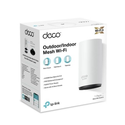 Зовнішня/внутрішня Mesh Wi-Fi система (1 шт у комплекті), Deco X50-Outdoor(1-pack)