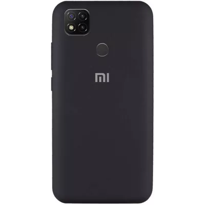 Чехол-накладка Xiaomi Redmi 9C Full Soft Case Black