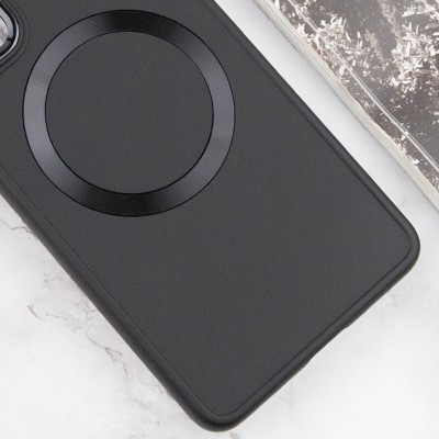 TPU чохол Bonbon Metal Style with MagSafe для Samsung Galaxy A25 5G Чорний / Black TPU чохол Bonbon Metal Style with MagSafe для Samsung Galaxy A25 5G Чорний / Black