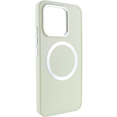 TPU чохол Bonbon Metal Style with MagSafe для Xiaomi Redmi Note 13 4G Білий / White TPU чохол Bonbon Metal Style with MagSafe для Xiaomi Redmi Note 13 4G Білий / White
