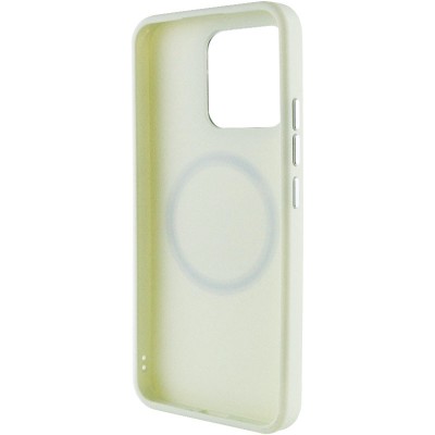 TPU чохол Bonbon Metal Style with MagSafe для Xiaomi Redmi Note 13 4G Білий / White TPU чохол Bonbon Metal Style with MagSafe для Xiaomi Redmi Note 13 4G Білий / White