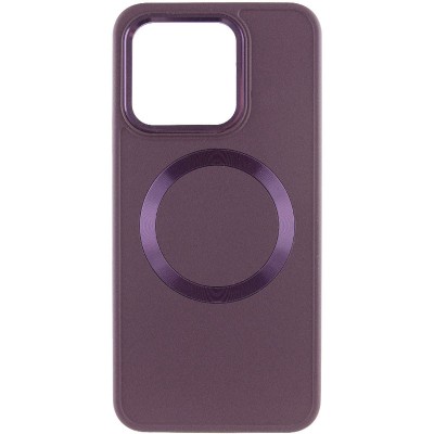 TPU чохол Bonbon Metal Style with MagSafe для Xiaomi Redmi Note 13 4G Бордовий / Plum TPU чохол Bonbon Metal Style with MagSafe для Xiaomi Redmi Note 13 4G Бордовий / Plum