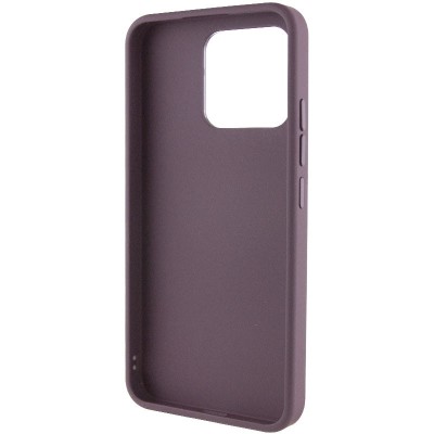 TPU чохол Bonbon Metal Style with MagSafe для Xiaomi Redmi Note 13 4G Бордовий / Plum TPU чохол Bonbon Metal Style with MagSafe для Xiaomi Redmi Note 13 4G Бордовий / Plum