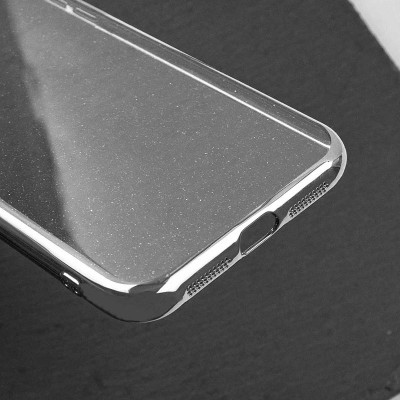 Чохол TPU+PC Glittershine для Apple iPhone 12 (6.1") Silver