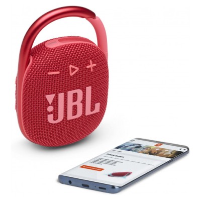 Портативна акустика JBL Clip 4 (JBLCLIP4RED) Red