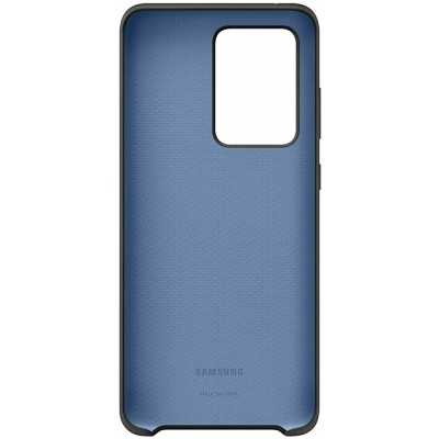 Чехол-накладка Samsung S20 G988 Ultra Silicone Cover EF-PG988TBEGRU Black