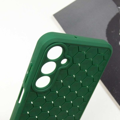 Чохол TPU Honeycomb для Samsung Galaxy A24 4G Зелений / Cyprus Green