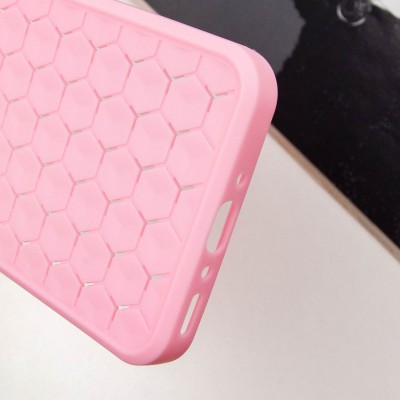 Чохол TPU Honeycomb для Samsung Galaxy A24 4G Рожевий / Light pink