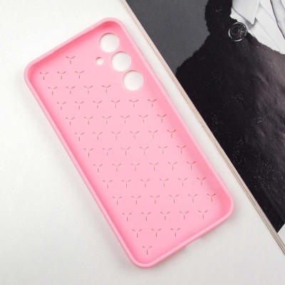 Чохол TPU Honeycomb для Samsung Galaxy A35 Рожевий / Light pink