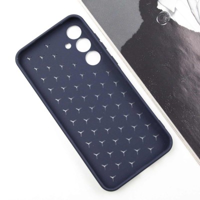 Чохол TPU Honeycomb для Samsung Galaxy A35 Темно-синій / Midnight blue
