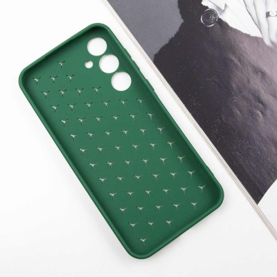 Чохол TPU Honeycomb для Samsung Galaxy A55 Зелений / Cyprus Green