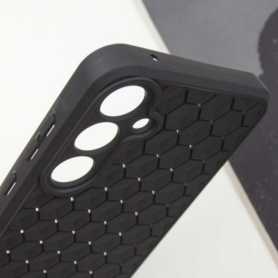 Чохол TPU Honeycomb для Samsung Galaxy A55 Чорний / Black