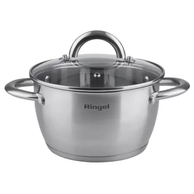 Каструля RINGEL Bonn Каструля 24 см (6.1л) з кришкою (RG-2003-24)