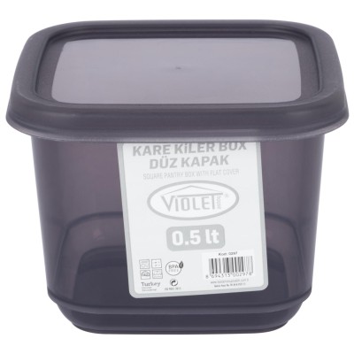 контейнер пл. VIOLET HOUSE 0297 Transparent Black д/сипучих 0.5 л (0297 Transparent Black) контейнер пл. VIOLET HOUSE 0297 Transparent Black д/сипучих 0.5 л (0297 Transparent Black)