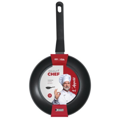 Сковорода BRAVO CHEF L"Appetit 22 см (BC-1103-22)