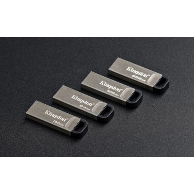 флеш-драйв KINGSTON DT Kyson 64GB USB 3.2 Silver/Black флеш-драйв KINGSTON DT Kyson 64GB USB 3.2 Silver/Black