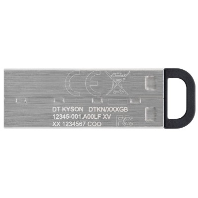 флеш-драйв KINGSTON DT Kyson 64GB USB 3.2 Silver/Black флеш-драйв KINGSTON DT Kyson 64GB USB 3.2 Silver/Black