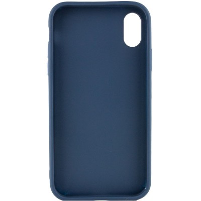 TPU чохол Bonbon Metal Style для Apple iPhone XS Max (6.5") Синій / Cosmos blue TPU чохол Bonbon Metal Style для Apple iPhone XS Max (6.5") Синій / Cosmos blue